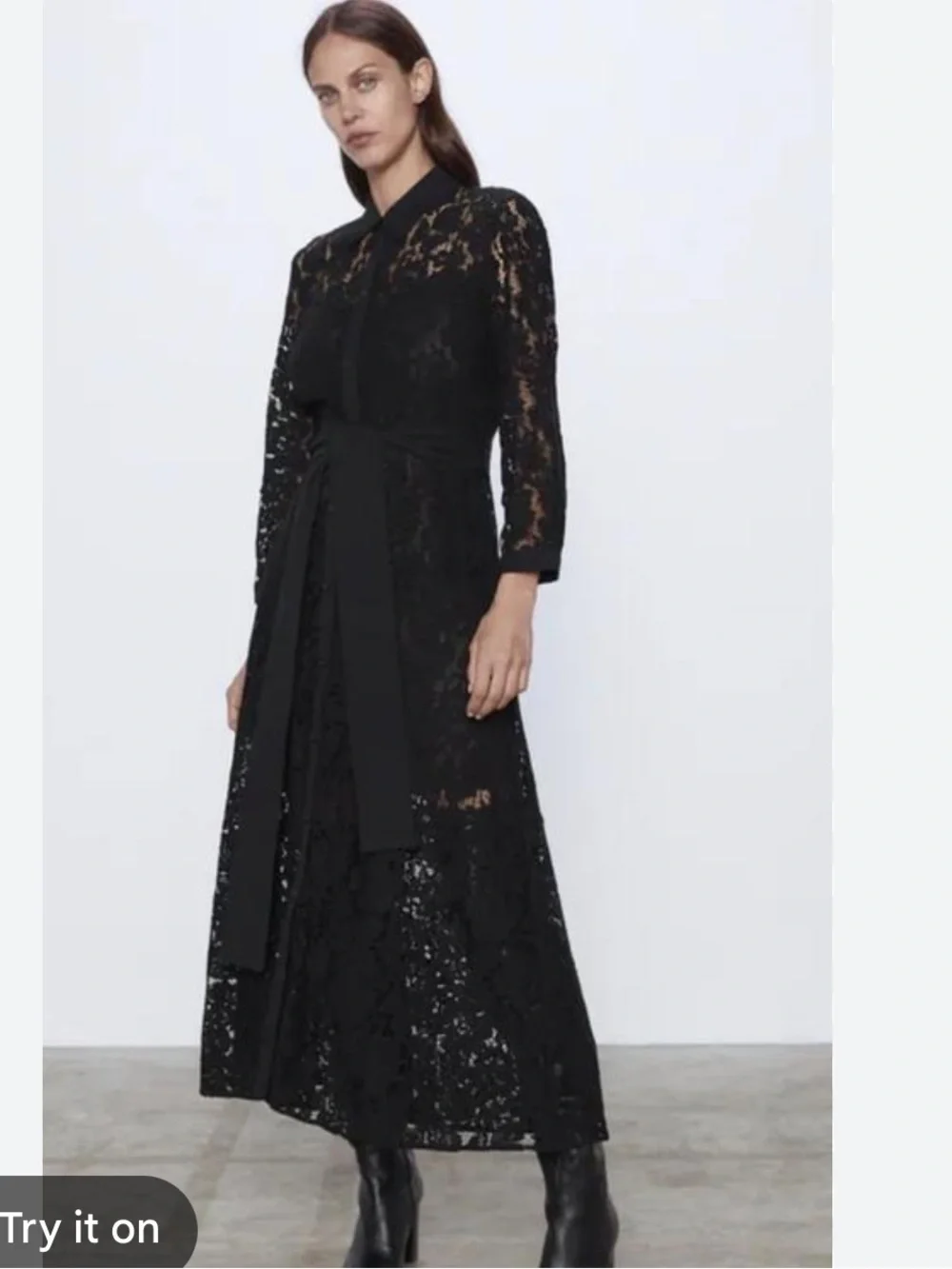 Zara sheer lace